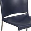 Flash Furniture Navy Plastic Stack Chair RUT-238A-NY-GG